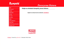 Tablet Screenshot of ostrava.rumpold.cz