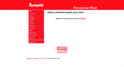 Desktop Screenshot of plzen.rumpold.cz