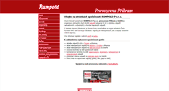 Desktop Screenshot of pribram.rumpold.cz