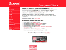 Tablet Screenshot of pribram.rumpold.cz
