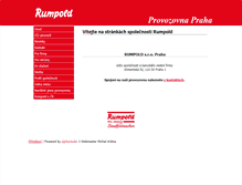 Tablet Screenshot of praha.rumpold.cz